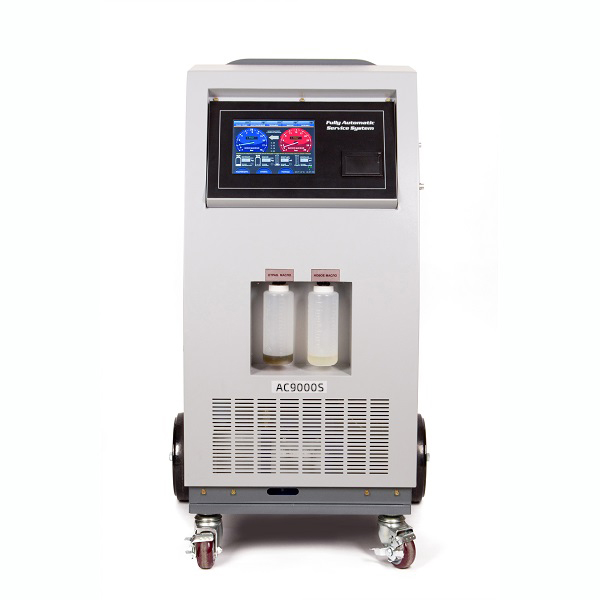 Установка для заправки автокондиционеров GrunBaum AC9000S 1234yf, автоматическая, 1234yf